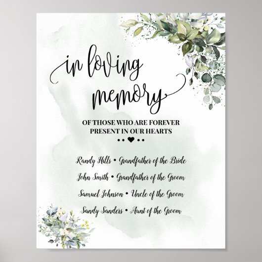 ユーカリの吸血鬼を愛する記憶で ポスター (正面)