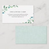 ユーカリの囲みカード エンクロージャーカード (正面/裏面)