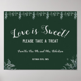 ユーカリの愛は甘い ブライダルシャワー ウェディング  ポスター