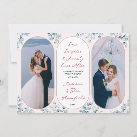 ユーカリの新しい写真の後を楽しく シーズンカード (正面)