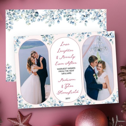 ユーカリの新しい写真の後を楽しく シーズンカード