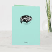 ユーカリの木のコアラ絵画ー カード (裏面)