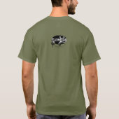 ユーカリの木のコアラ絵画ー Tシャツ (裏面)