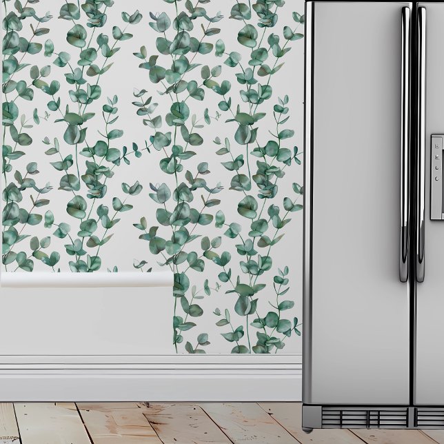 ユーカリの枝 緑の葉 ボタニカル 壁紙 (クリエイターアップロード済み)