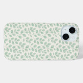 ユーカリの植物パターン Case-Mate iPhoneケース (裏面 (横))