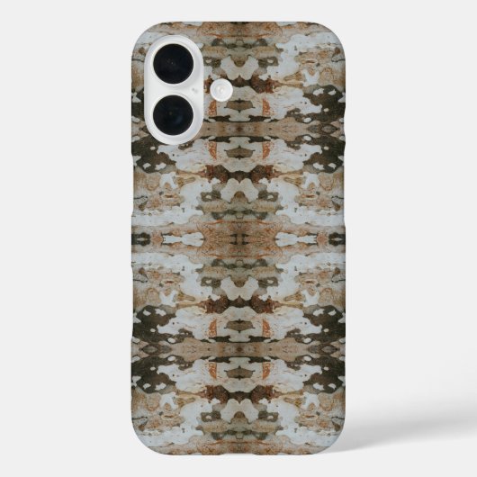 ユーカリの樹皮の写真のクローズアップ パターン Case-Mate iPhoneケース (裏面)