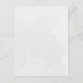 ユーカリの水の色ほこりっぽい青い緑 エンクロージャーカード (裏面)