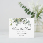 ユーカリの水の色日付はがきを保存 ポストカード (スタンド正面)