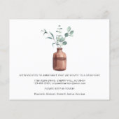 ユーカリの水彩画を動かした (裏面)