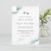 ユーカリの水結婚彩 招待状 (スタンド正面)