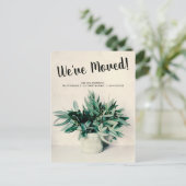 ユーカリの移動発表のアップロードあなたの写真 案内ポストカード (スタンド正面)