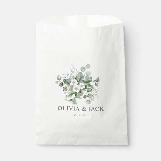 ユーカリの素朴水の色結婚緑 フェイバーバッグ (正面)