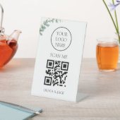 ユーカリの素朴水の色結婚緑 台座サイン (インサイチュ)