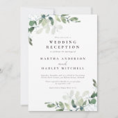 ユーカリの結婚式の披露宴 招待状 (正面)
