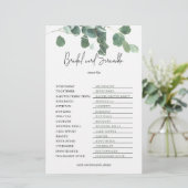 ユーカリの結婚式前のお茶会ゲーム　ワードスクランブルキー (スタンド正面)