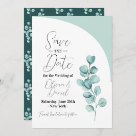 ユーカリの結婚式 葉 春 Save The Date セーブザデート