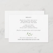 ユーカリの結婚式 詳細カード 招待状 (正面/裏面)