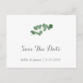 ユーカリの結婚式 Save The Date ポストカード