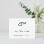 ユーカリの結婚式・Save the Date・ポストカード 案内ポストカード (スタンド正面)