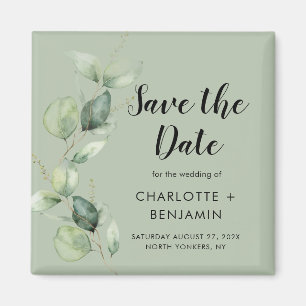 ユーカリの結婚式Save the Date マグネット