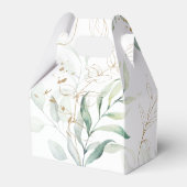 ユーカリの緑のパーソナライズされた好意ボックス フェイバーボックス (裏面サイド)