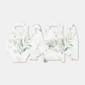 ユーカリの緑のパーソナライズされた好意ボックス フェイバーボックス (折り畳みなし)