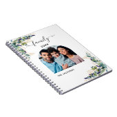 ユーカリの緑の家族の写真名 ノートブック (右側)