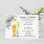 ユーカリの緑の泡とブルーズリハーサル 招待状 (スタンド正面)