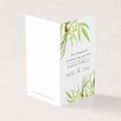 ユーカリの緑の結婚式はスケジュールの地図を詳しく述べます (外部)