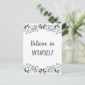 ユーカリの緑信じのフローラ ポストカード (スタンド正面)