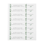 ユーカリの群葉 ラップアラウンドラベル (シート)