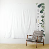 ユーカリの背景写真ブース タペストリー (インサイチュ(横))