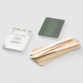 ユーカリの花と葉 ハンドファン (組立なし)