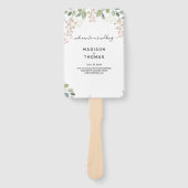 ユーカリの花と葉 ハンドファン (正面)