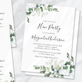 ユーカリの花嫁お披露目パーティー招待状 招待状