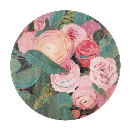 ユーカリの花束 カッティングボード (正面)