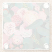 ユーカリの花束 ガラスコースター (裏面)