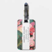 ユーカリの花束 ラゲッジタグ (裏面縦)