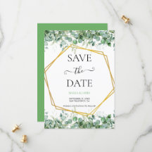 ユーカリの葉のウェディング