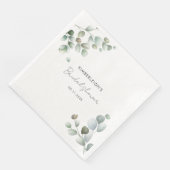 ユーカリの葉のブライズシャワー (コーナー)