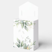 ユーカリの葉の結婚緑 フェイバーボックス (オープン)