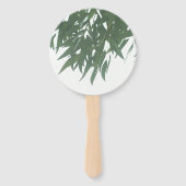 ユーカリの葉 ハンドファン (裏面)