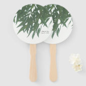ユーカリの葉 ハンドファン (正面&裏面)
