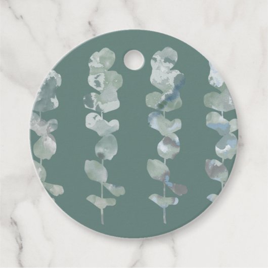 ユーカリの葉 フェイバータグ (正面)