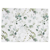 ユーカリの葉 ラージペーパーバッグ (裏面)