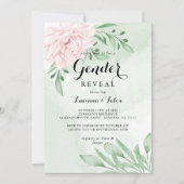 ユーカリの葉、性別の明らかに 招待状 (正面)