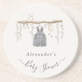 ユーカリの赤ちゃんシャワーの少年服だ コースター