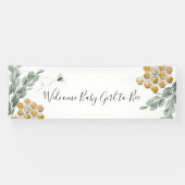 ユーカリの赤ちゃんシャワーを意味する 横断幕 (横)