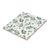 ユーカリの1ドル銀貨の木の群葉パターン タイル (側面)