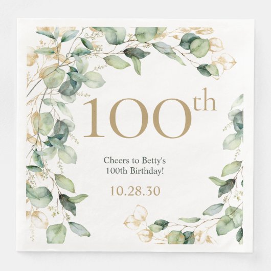 ユーカリの100歳の誕生日 (正面)